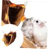 DOITOOL 3-Piece Hanging Cozy Hammock and Soft Tunnel for Hamsters, Chinchillas, and Small Pets view 4
