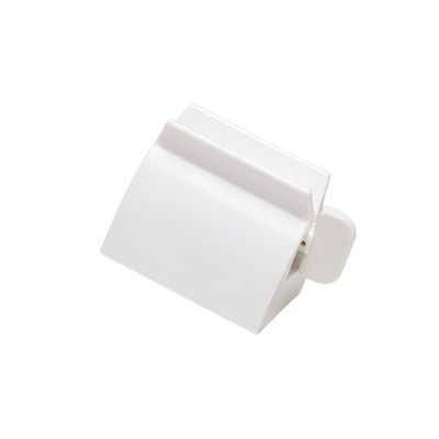 Manual Toothpaste Tube Squeezer, Size S, Plastic, White