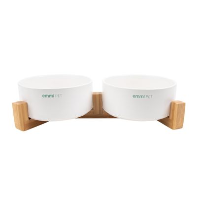 Emmi-pet Ceramic Bowls, Set of 2
