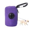 Pet Waste Bag Dispenser with Leash Attachment view 1