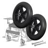 WORDFUN Wheelchair Front Wheels, 6/7/8 in Replacement Casters, 2-Pack view 1