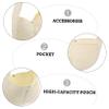 Housoutil 2-Piece Pet Sling Carrier for Dogs and Cats, Comfortable Shoulder Bag, Beige view 2