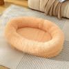 ZHULONGRUSHUI Soft Calming Dog & Cat Bed with Non-Slip Base, Washable view 2