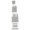 LAPOOH Cat Tree with Sisal Scratching Posts, Light Gray, 199 cm view 4