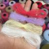 500 g Fine Mohair, Ultrafine Baby Mohair, Yarn for Hand-Knitted Thin Scarves and Crochet (Color: Off-White 1) view 3