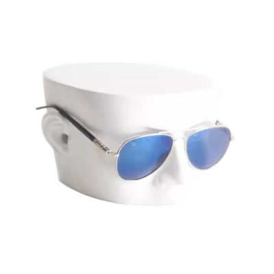 White Resin Eyeglass Display Stand, Head-Shaped