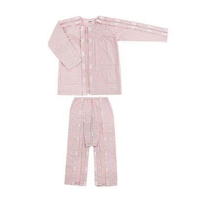Patient Care Pants with Side Opening for Incontinence and Bedridden Patients