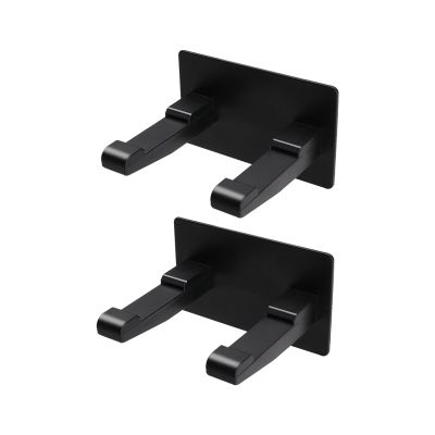 AlpenLife Basics 2-Pack Wall-Mounted Hair Dryer Holders, Styling Tool Organizer for Home and Hotels