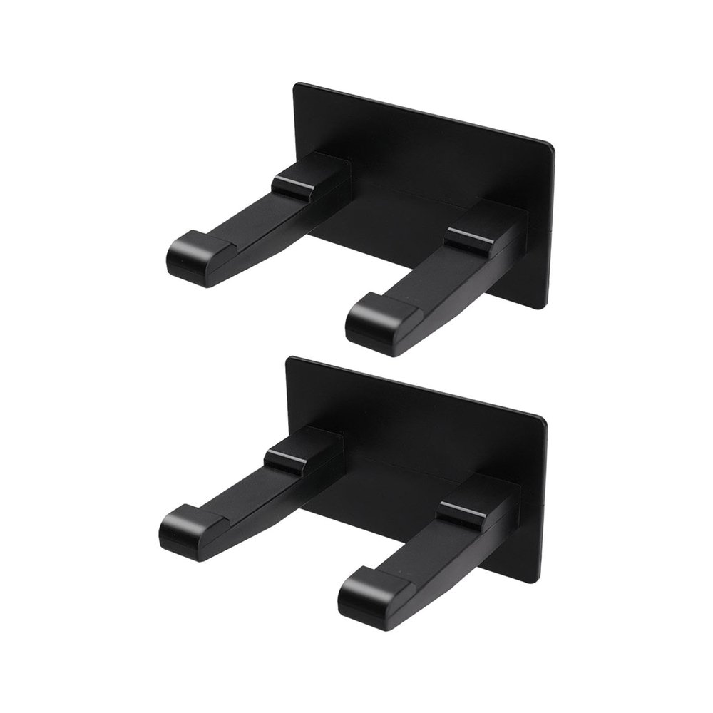 AlpenLife Basics 2-Pack Wall-Mounted Hair Dryer Holders, Styling Tool Organizer for Home and Hotels