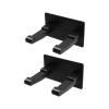 AlpenLife Basics 2-Pack Wall-Mounted Hair Dryer Holders, Styling Tool Organizer for Home and Hotels view 1