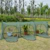 Pop-Up Chicken Run for Small Animals, Portable Outdoor Pet Enclosure view 2