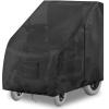 YBYHFAA Manual Wheelchair Cover, 100% Waterproof 600D Oxford, Black view 1
