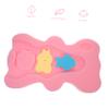 Housoutil Pink Contoured Baby Bath Sponge Mat view 4