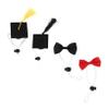 Angoily 4-Piece Pet Graduation Caps with Adjustable Tie for Dogs and Cats view 1
