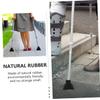 Mobestech 4-Piece Rubber Tips for Trekking Poles, Anti-Slip Triangular Covers view 2