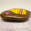 Andys Steinwelt Tooth Fairy Guardian Angel Lucky Stone, Approx. 6 cm, Yellow 125 view 4