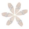 Housoutil Cuttlebone Chew Toys, 6 Pieces with Metal Holders view 1
