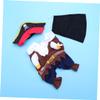 Angoily Pirate Costume with Hat for Cats and Dogs S view 2