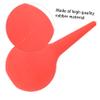 1-Piece Red Rubber Ear Cleaning Bulb view 3