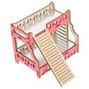 FOMIYES Wooden Hamster Platform view 1