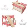 FOMIYES Wooden Hamster Platform view 2