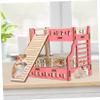 FOMIYES Wooden Hamster Platform view 3