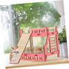 FOMIYES Wooden Hamster Platform view 4