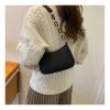 DUNSBY Women's Underarm Handbag, Single-Shoulder Bag (Black) view 3