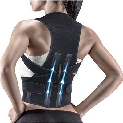 TILEZE Adjustable Posture Corrector, Straighter Back, Comfortable Back Brace for Neck, Back and Shoulders