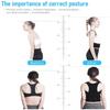 TILEZE Adjustable Posture Corrector, Straighter Back, Comfortable Back Brace for Neck, Back and Shoulders view 4