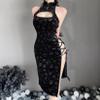 SINMIUANIME Sexy Qipao Cosplay Lingerie Set, Black view 4
