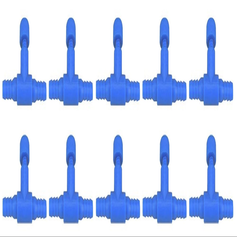 Konrunppy 10 Pack Straight Air Valve for Aquarium