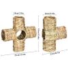 Ranuw Woven Grass House and Tunnel for Rabbits and Small Animals view 2