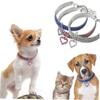 FOMIYES Crystal Pet Collar with Heart Pattern view 2