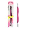 STALEKS PRO UNIQ Double-Ended Cuticle Pusher with GUMMY Silicone Handle, PQ-10/5 view 1