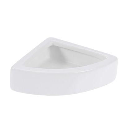 DOITOOL Food Bowl for Reptiles and Lizards, White Ceramic