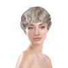 Onyx Stone Light Blue Reusable Shower Cap for Women view 3