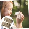 DOITOOL 2-Piece Straw Hamster Tunnel Toy for Small Pets view 3