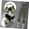 Angoily 2-Pack Green Reflective Nylon Dog Leashes view 2