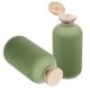 Zerodeko 3 Sets Travel Toiletry Bottles, Leakproof Cream and Shampoo Containers, 300 ml Each, 2 Pieces per Set view 1