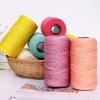 200 g Gold-Twisted Yarn, Light-Weight Ice Silk Yarn, Handmade, for DIY Knitting and Crochet, Hats, Bags, Seat Cushions, Water Cup Covers, and Slippers (Color: 05 Light Pink) view 4