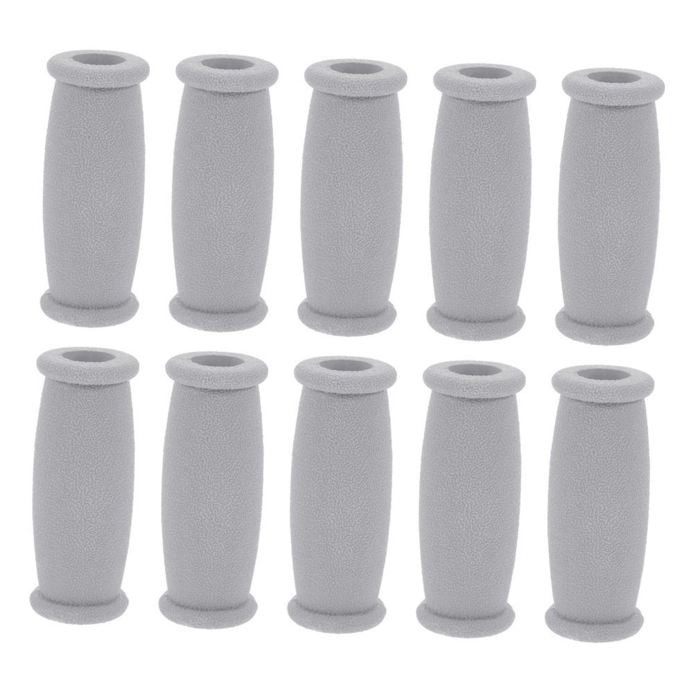 10 TPR Crutch Hand Pads Replacement Grips for Crutches and Walking Sticks