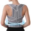 Breathable Back Support and Posture Corrector for Men and Women view 1