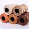 200 g Gold-Twisted Ice Silk Yarn, Lightweight, Khaki 18 view 2