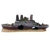 Dekaim Titanic Lost Wrecked Boat Ship Aquarium Decoration Ornament view 1
