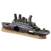 Dekaim Titanic Lost Wrecked Boat Ship Aquarium Decoration Ornament view 2