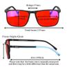 SHINU Blue-Light-Blocking Glasses, Red/Orange Lenses for Long Work Hours, Men and Women, SH078ZH (Orange Lens, C2) view 2
