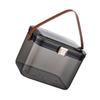 SOLUSTRE Home Medication Storage Box, Two-Tier Design, Transparent Container with Child Safety Lock view 1