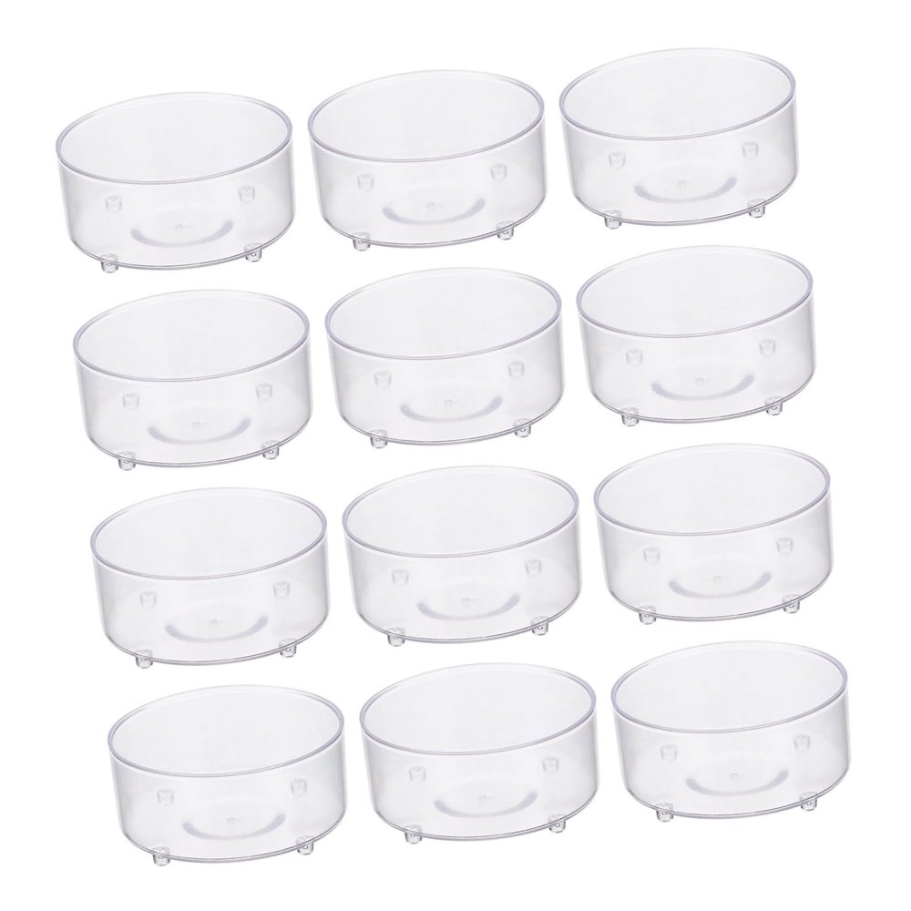 Beaupretty 30 Pack Acrylic Reptile Water Bowls