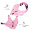 DOITOOL 2-Set Adjustable Rabbit Harnesses with Leashes, Pink view 2